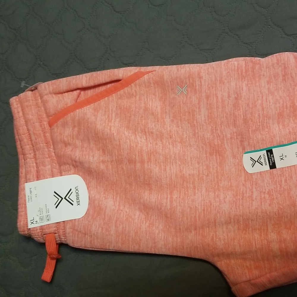 Leggings- pink color. Size- XL.